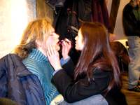 Vernisáž výstavy skupiny 001 na Skleněné louce