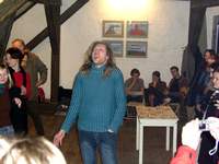 Vernisáž výstavy skupiny 001 na Skleněné louce