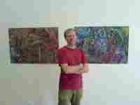 Matěj Smetana na výstavě Otto Plachta