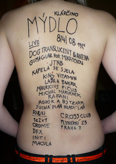 Klárčino mýdlo, Klub Cross, 8.4.2008