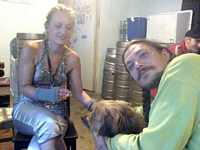 Vernisáž Radky Chocholouškové 4.8.2006