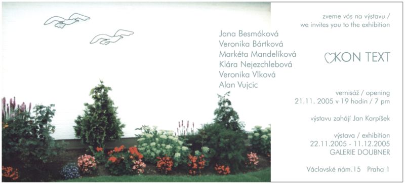 R doporučuje - výstava v Galerii Doubner, Václavské náměstí 15, po 21.11. 19.00