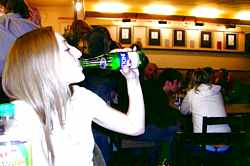 M.L.Š. na Leitnerce pije Mattoni