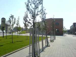 Hala strojírny ze severní strany