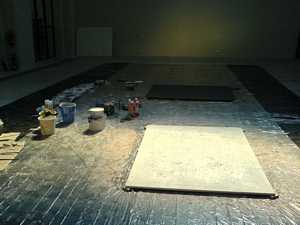 Další zrovna opuštěné malířské místo...