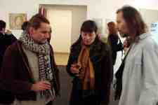 Petr Kožíšek: Owls and cages, Galerie Dolmen, 2007