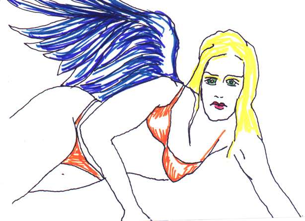 Výstava na Radikále z 24.5.2004: Daily Hero: Anděl