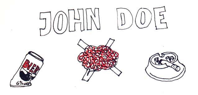 Výstava na Radikále z 24.5.2004: Daily Hero: John Doe