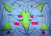 Martina Lupačová Švarcová: Harmonizace čar - Slunce