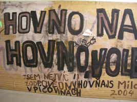 Výstava na Radikále z 23.1.2004: Václav Stratil: Miloš - Smrtelné obrazy